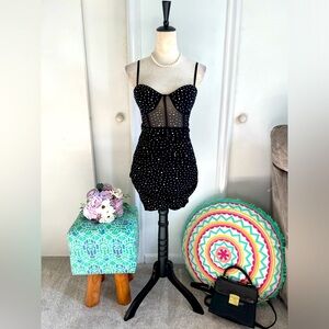 Windsor Sexy black mini dress